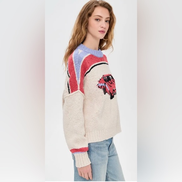 NWT Free People Fast Lane Pullover Sweater - Picture 6 of 10